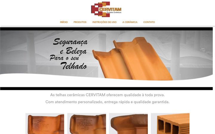 Posnetek zaslona cervitam.com.br