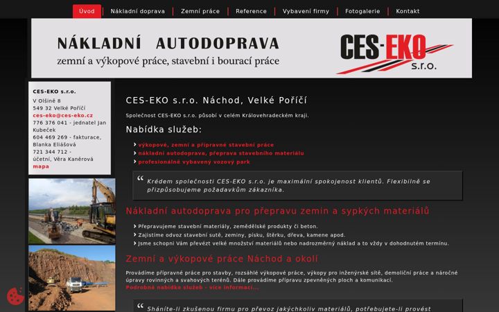 Screenshot ta' ces-eko.cz