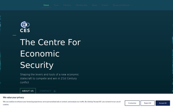 Screenshot ta' ces-global.net