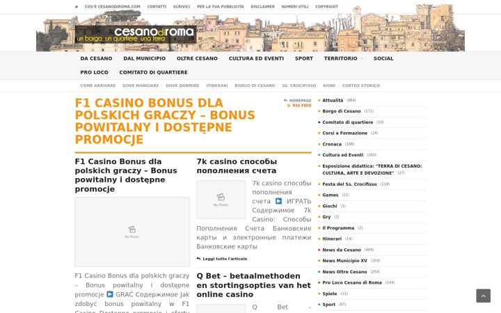 Snimka zaslona za cesanodiroma.com
