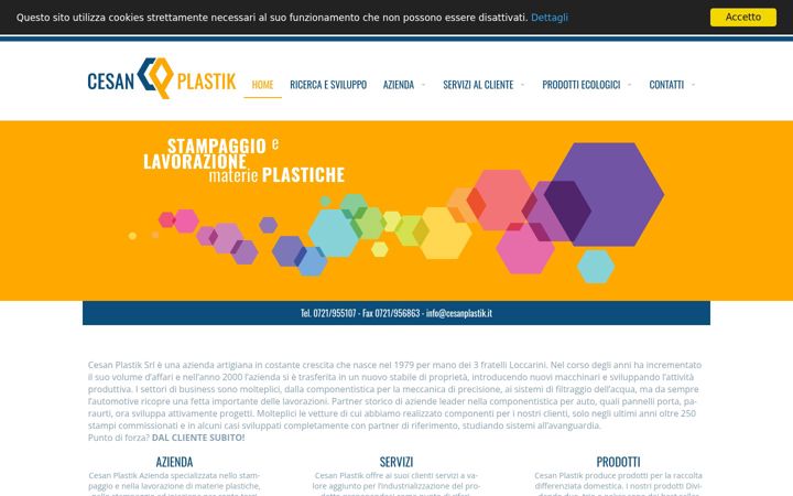 Screenshot von cesanplastik.it