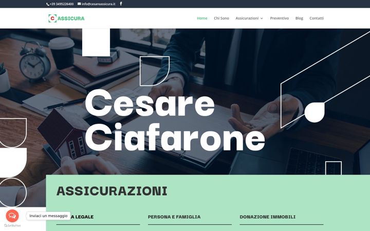 Screenshot von cesareassicura.it