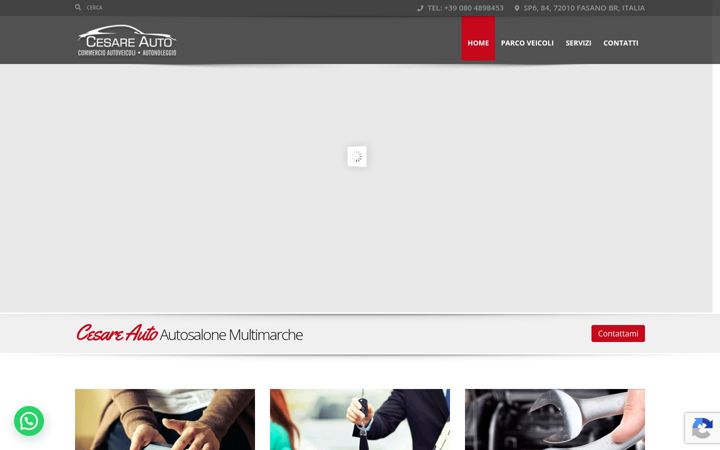 Screenshot von cesareautomobili.it