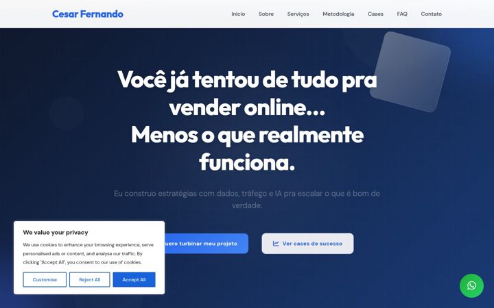 Posnetek zaslona cesarfernando.com.br