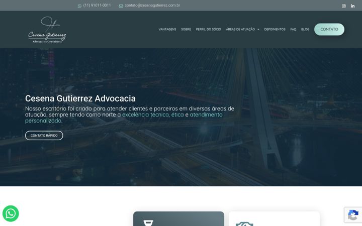 Posnetek zaslona cesenagutierrez.com.br