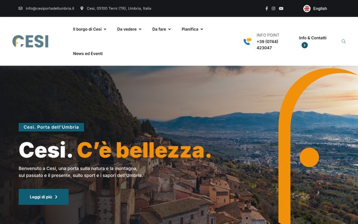 Screenshot di cesiportadellumbria.it