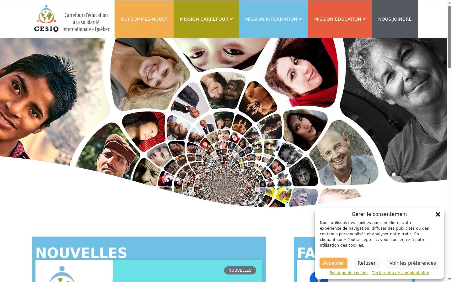 Screenshot tal-banner tal-kunsens muri qabel kwalunkwe interazzjoni