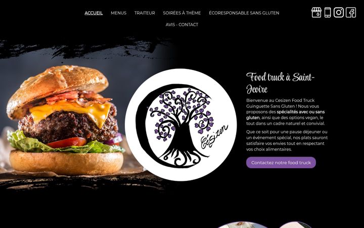 Screenshot von cesizen-sansgluten74.fr