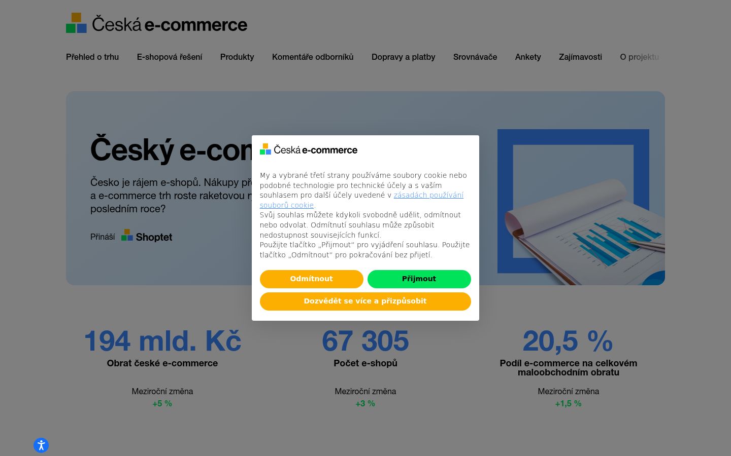 Screenshot tal-banner tal-kunsens muri qabel kwalunkwe interazzjoni