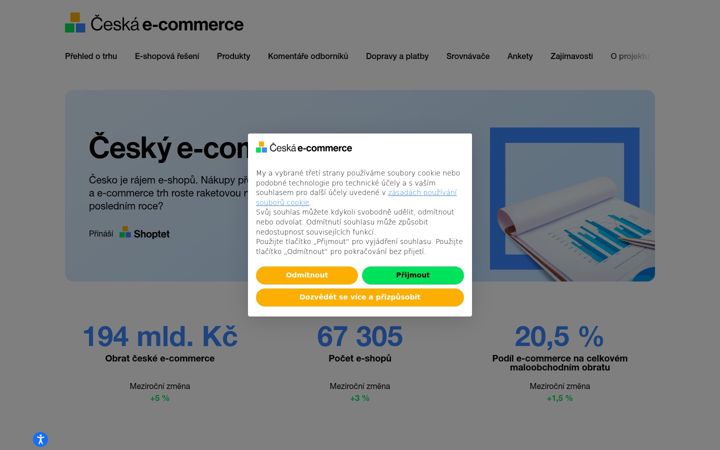Screenshot ta' ceska-ecommerce.cz