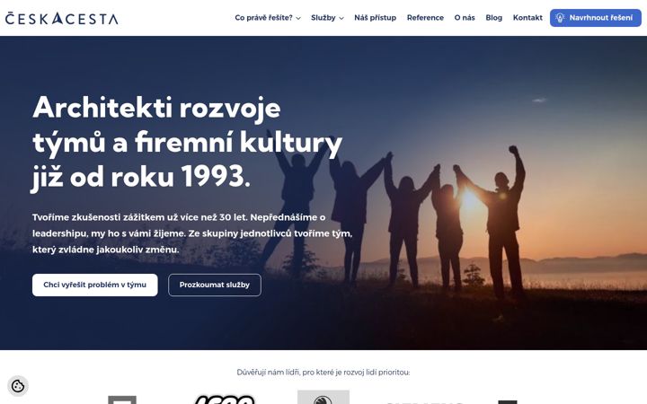 Screenshot ta' ceskacesta.cz