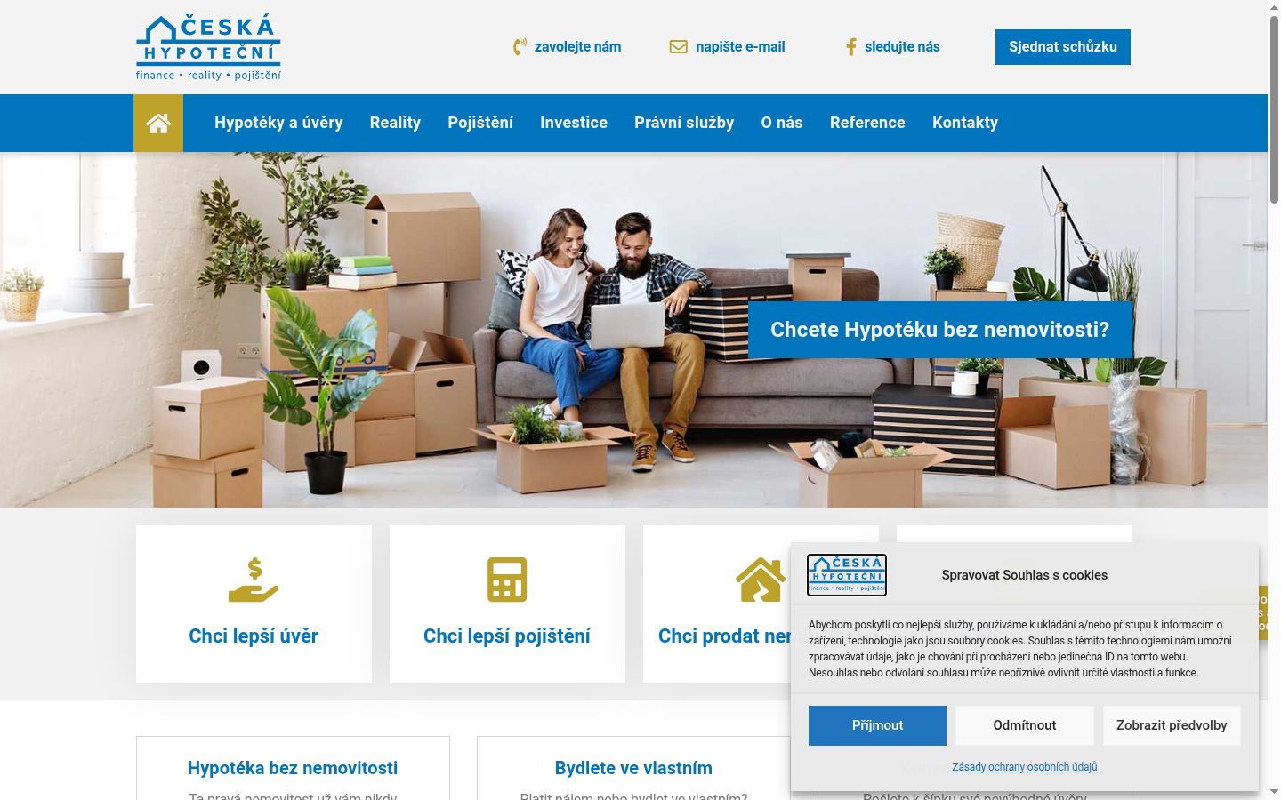 Screenshot tal-banner tal-kunsens muri qabel kwalunkwe interazzjoni