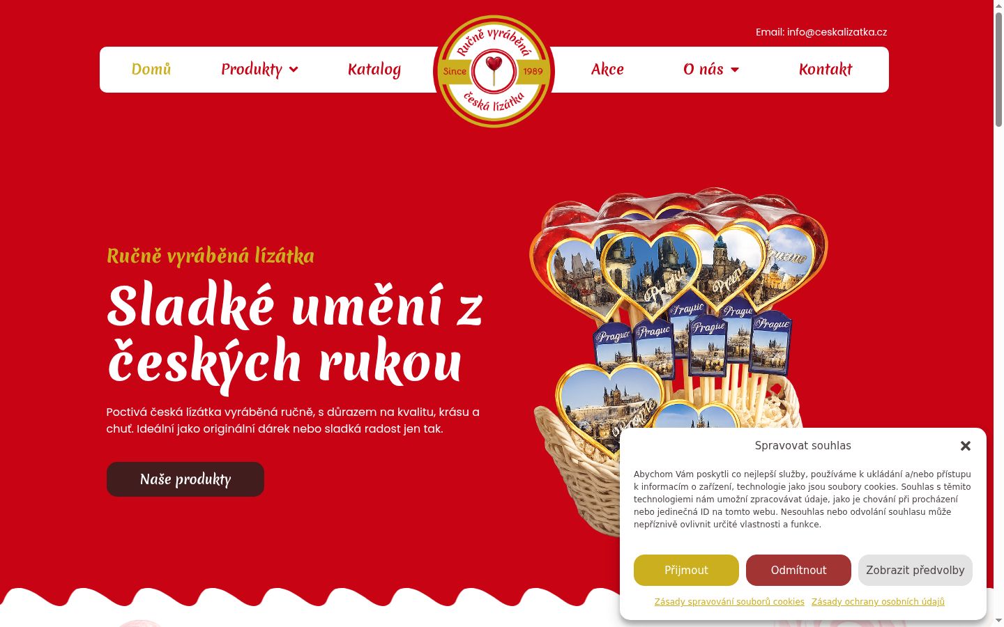Screenshot tal-banner tal-kunsens muri qabel kwalunkwe interazzjoni