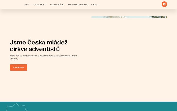 Екранна снимка на ceskamladez.cz