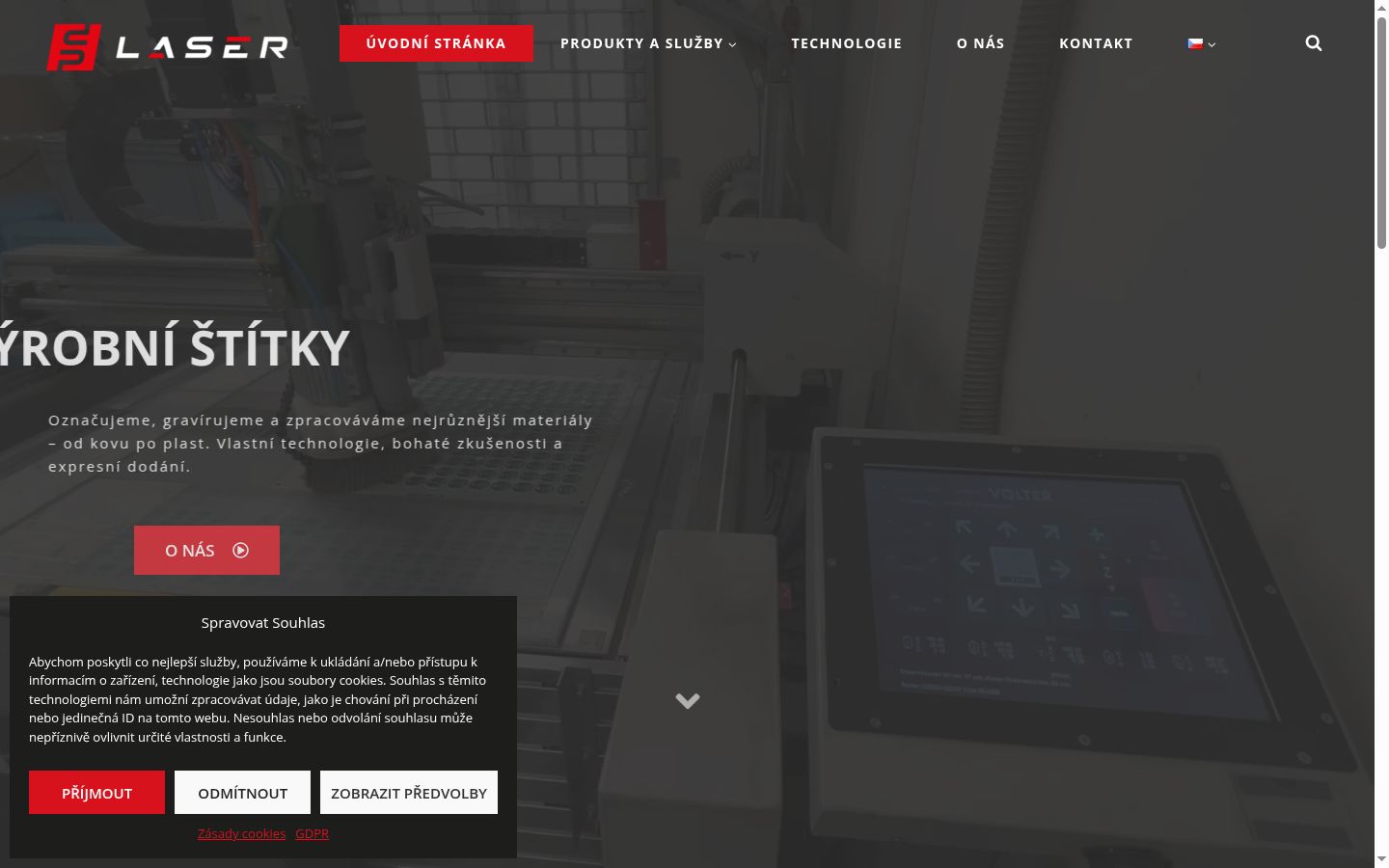 Screenshot tal-banner tal-kunsens muri qabel kwalunkwe interazzjoni