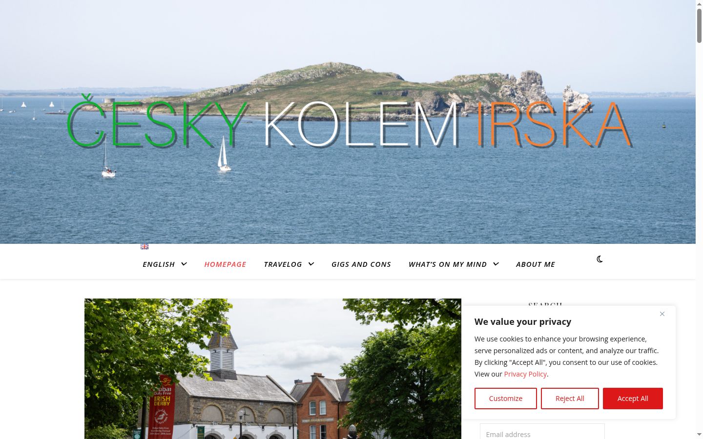 Screenshot tal-banner tal-kunsens muri qabel kwalunkwe interazzjoni