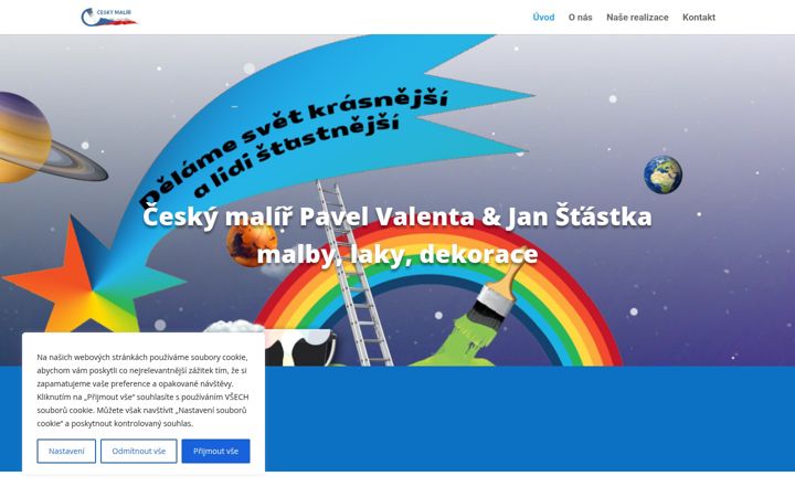 Screenshot ta' ceskymalir.cz