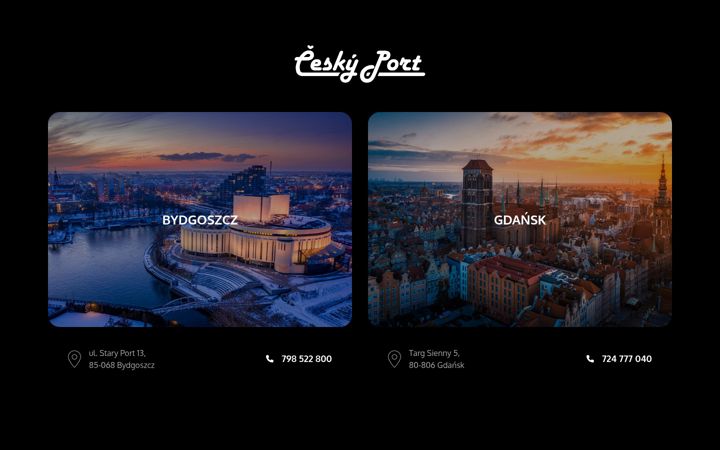 Screenshot stránky ceskyport.pl