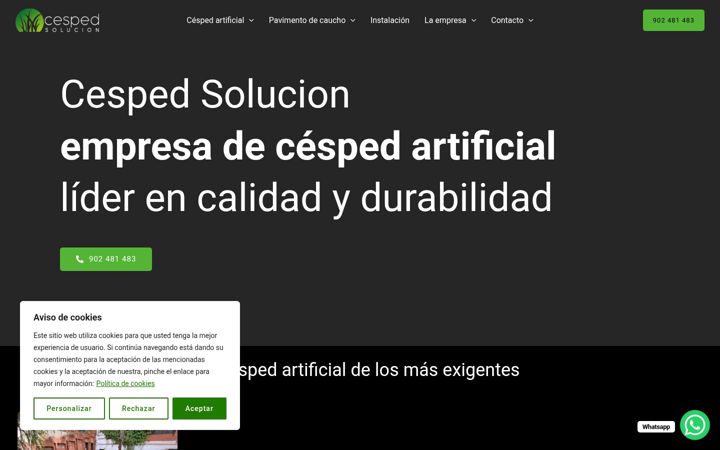 Screenshot του cespedsolucion.es