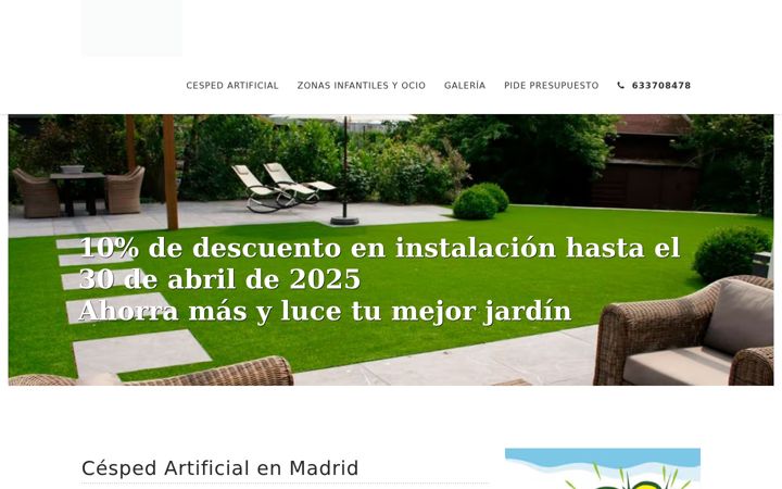 Screenshot του cespedydecoracion.es