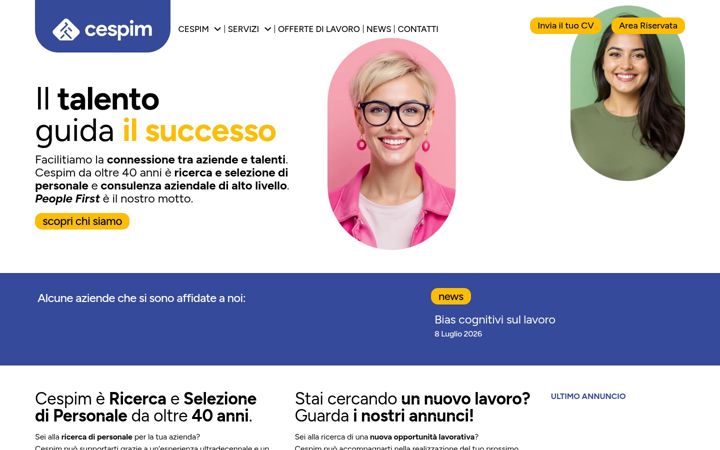 Screenshot di cespim.it