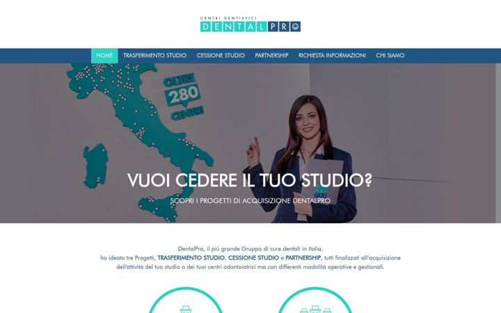 Screenshot van cessionestudidentistici.it