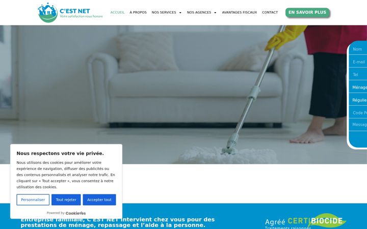 Ekrano kopija cest-net.fr