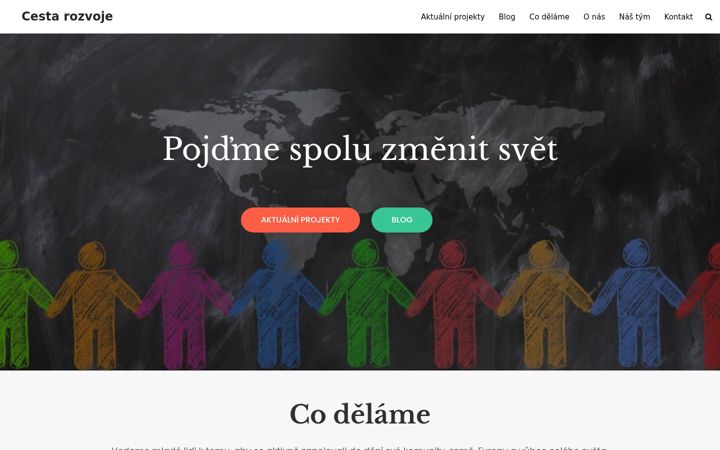 Screenshot ta' cesta-rozvoje.cz