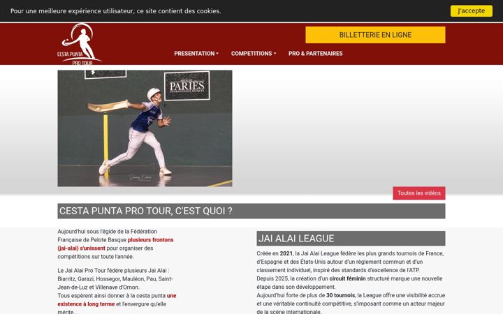 Screenshot ta' cestapunta-protour.fr