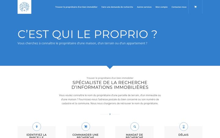 Snímek obrazovky cestquileproprio.fr