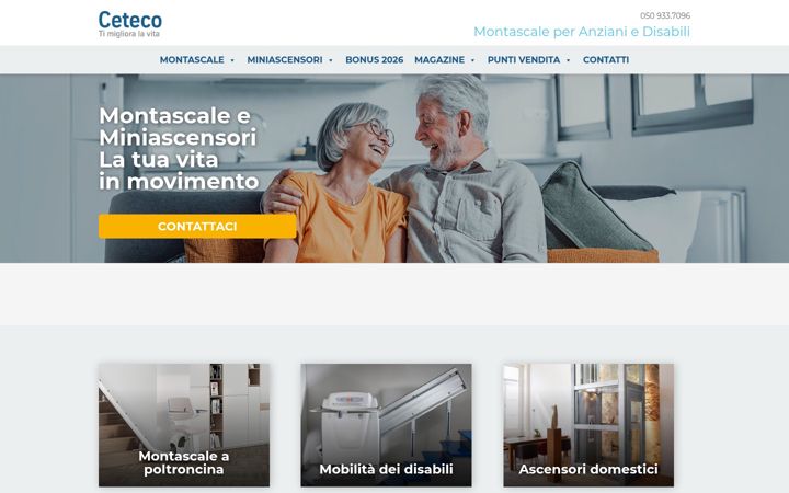 Screenshot di ceteco.it