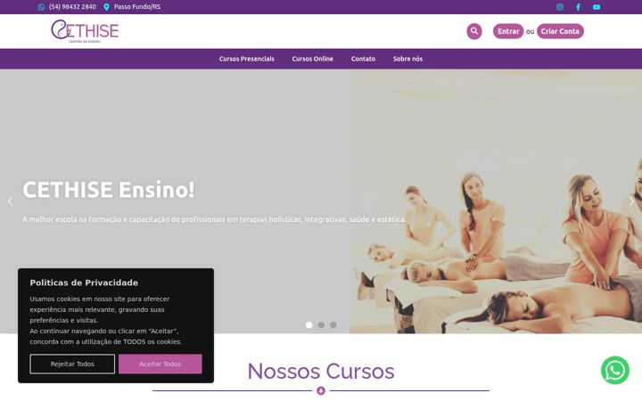 Képernyőkép: cethiseensino.com.br