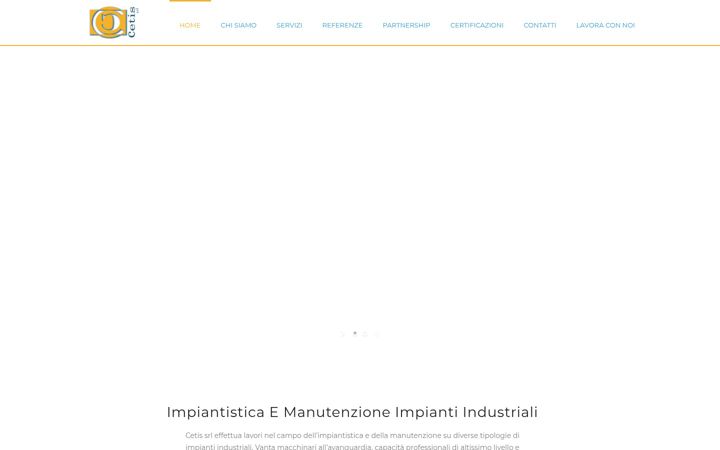 Screenshot di cetissrl.it