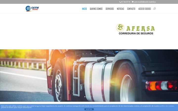 Screenshot von cetm-madrid.es