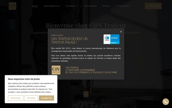 Screenshot ta' cetntraiteur.fr