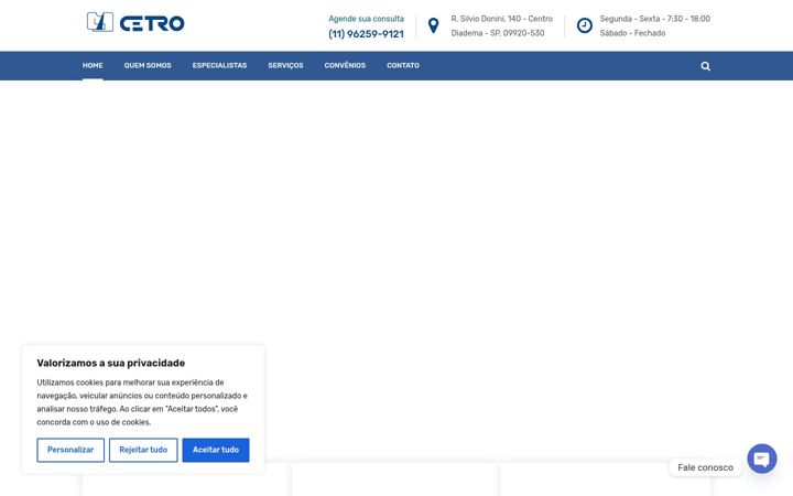 Képernyőkép: cetroortopedia.com.br