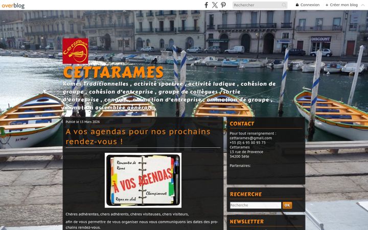Screenshot ta' cettarames.fr