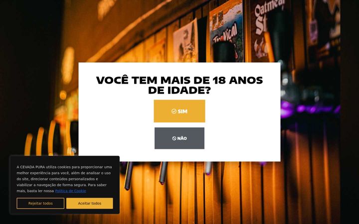 Képernyőkép: cevadapura.com.br