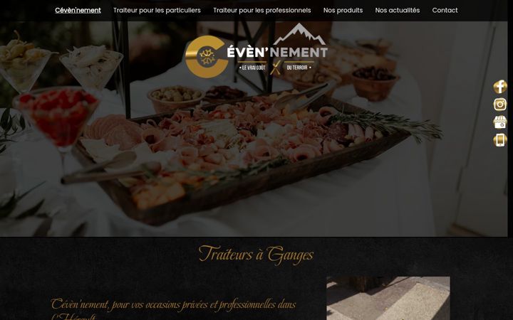 Screenshot ta' cevennement.fr