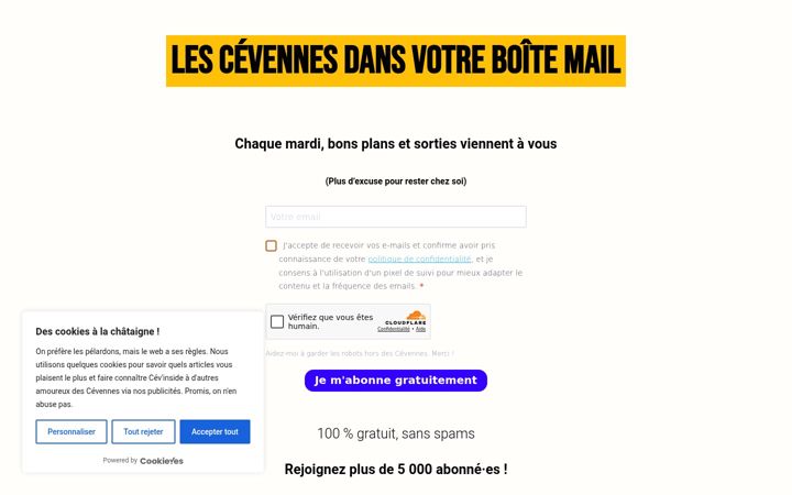 Screenshot ta' cevinside.fr