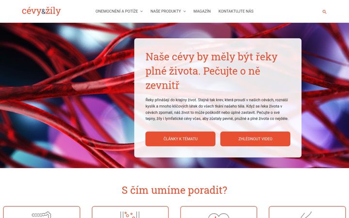 Screenshot of cevy-zily.cz