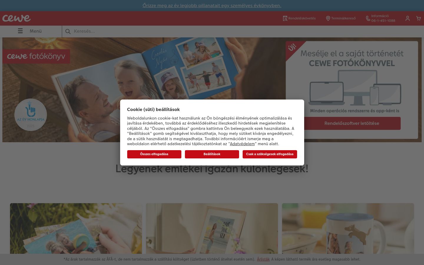 Capture d'écran de la bannière de consentement affichée avant toute interaction