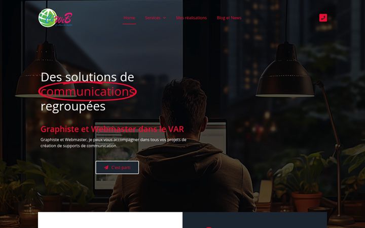 Screenshot ta' ceweb83.fr