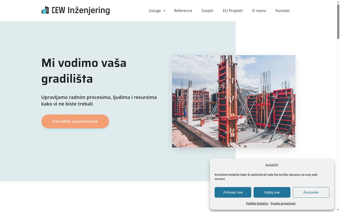 Zrzut ekranu banera zgody wyświetlanego przed jakąkolwiek interakcją