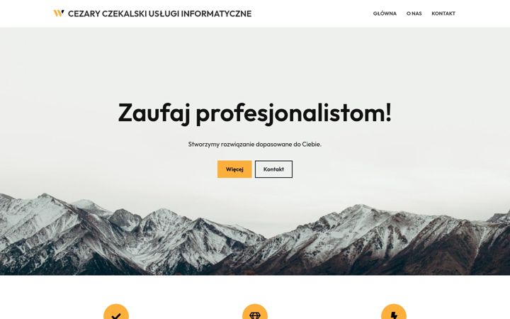 Ekrano kopija cezaryczekalski.pl