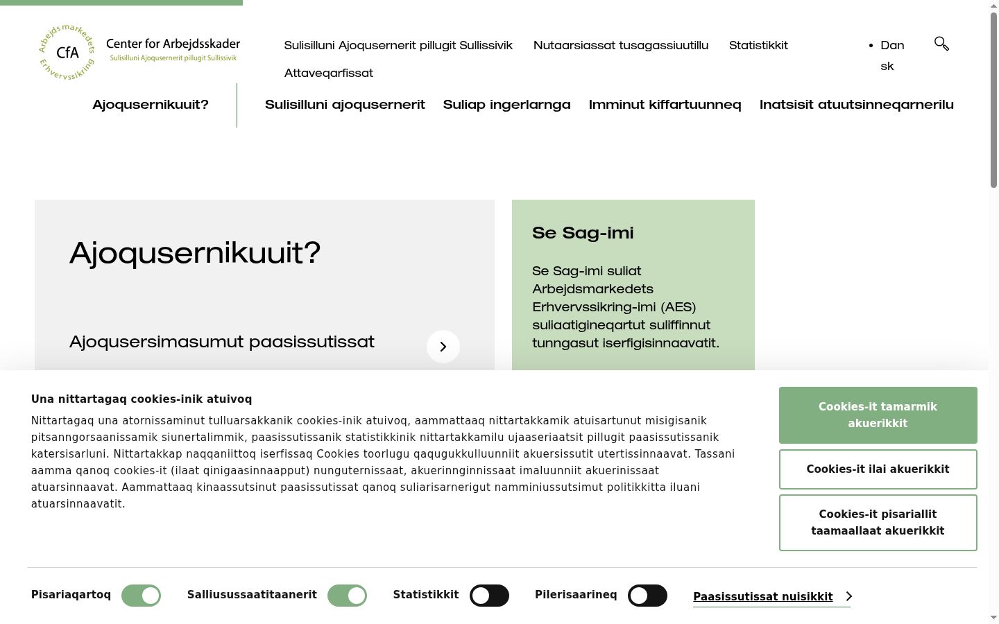 Képernyőkép a bármilyen interakció előtt megjelenő hozzájárulási bannerről