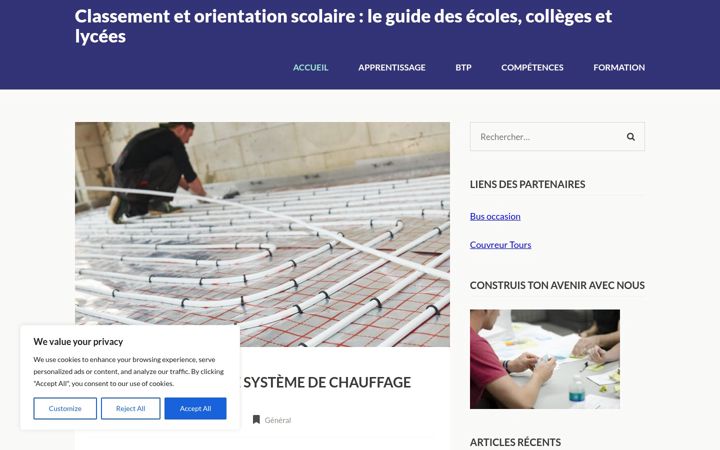 Screenshot του cfabatiment-limoges.fr