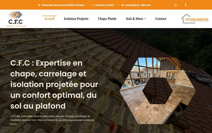 Screenshot of cfc-albi.fr
