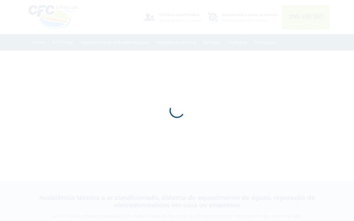 Captura de ecrã de cfc.pt