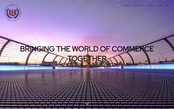 Screenshot van cfcc.uk
